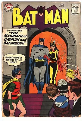 Buy * BATMAN #122 (1959) Batwoman Silver Age Classic! Good/Very Good 3.0 * • 102.74£