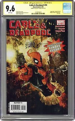 Buy Cable And Deadpool #50 CGC 9.6 SS Young 2008 1372878010 • 123.12£