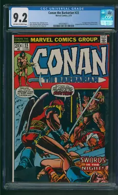 Buy Conan The Barbarian #23 CGC 9.2 1st Appearance Red Sonja Marvel Comics 1973 • 278.03£