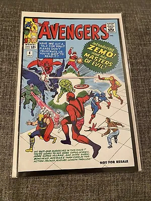 Buy Avengers #6 Comic Book 2005 Toy-Biz Reprint-Marvel-First Zemo • 5£