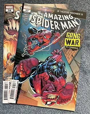 Buy Amazing Spider-Man #37 & 38 Marvel 2023 Gang War Is Coming • 5.99£