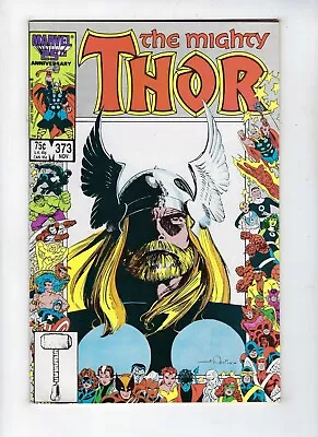 Buy Thor # 373 The Gift Of Death Walter Simonson Story/art Nov 1986 VF • 7.95£
