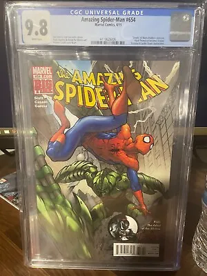 Buy Amazing Spider-Man #654A 1st Printing CGC 9.8 2011 • 111.93£