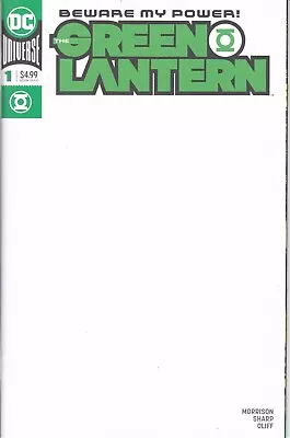 Buy GREEN LANTERN (2019) #1 - Blank VARIANT Cover • 7.99£