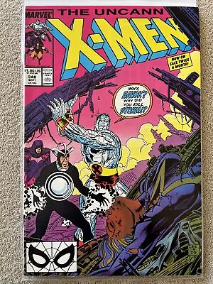 Buy Uncanny X-Men #248 (Marvel Comics 1989) 1st Jim Lee Artwork On X-Men! VF+/NM • 7.94£