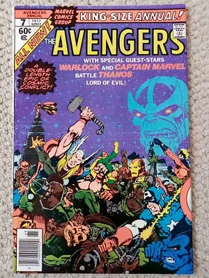 Buy Avengers Annual #7 KEY 1st App 6 Inifinity Gems,1st Battle Thanos&Warlock(Death) • 25£