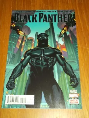 Buy Black Panther #1 Marvel Comics 2nd Print July 2016 Nm (9.4) • 3.29£