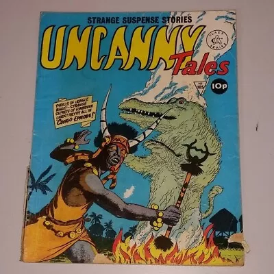 Buy Uncanny Tales #105 Alan Class British Vintage Giant Size Comic  • 6.99£