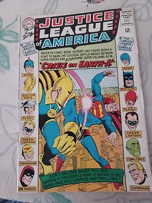 Buy JUSTICE LEAGUE OF AMERICA (v1) #38 Grade 7.5 Silver Age! Crisis On Earth-A!!! • 50£