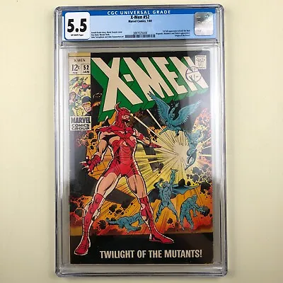 Buy (Uncanny) X-Men #52 (1969) CGC 5.5, 1st Erik The Red • 60.28£