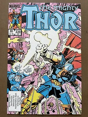 Buy The Mighty THOR #339 1st Stormbreaker Appearance Beta Ray Bill 1984 Marvel NM • 16.08£