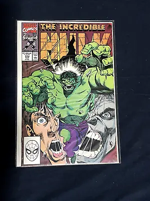 Buy The Incredible Hulk #372 1990 Marvel Comic He's Back High Grade • 7.90£