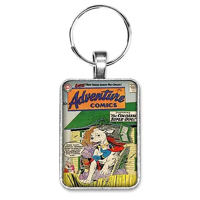 Buy Adventure Comics #262 Krypto Cover Key Ring Or Necklace DC Comic Book Jewelry • 10.35£