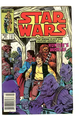 Buy Star Wars #85 7.0 // Bob Mcleod Cover Art Newsstand Edition Marvel Comics 1984 • 18.97£