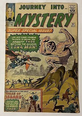 Buy Journey Into Mystery #97. Oct 1963. Marvel. Vg. 1st Tales Of Asgard! Uk Variant! • 75£