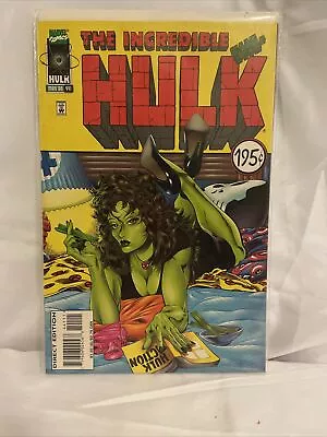 Buy INCREDIBLE HULK #441 She-Hulk Pulp Fiction Homage Cover 1996. Marvel Fanfare 48 • 33.21£