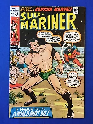 Buy Sub-Mariner #30 VFN (8.0) MARVEL ( Vol 1 1970)  • 23£