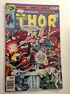 Buy The Mighty Thor #250/Bronze Age Marvel Comic Book/Len Wein & Mangog/VF • 16.58£