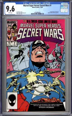 Buy MARVEL SUPER HEROES SECRET WARS #7 - CGC 9.6  1984 Zeck Beatty 1st Spider Woman • 62.31£
