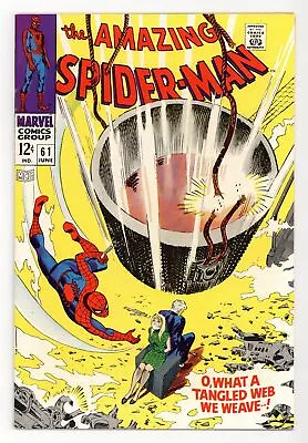 Buy Amazing Spider-Man #61 FN/VF 7.0 1968 • 90.92£
