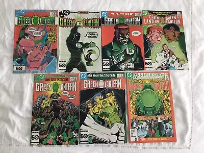 Buy GREEN LANTERN - Issues 194 To 200 - Vol 2 (1985/86) High Grade 7 Comic Lot. NM • 9.99£