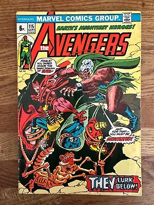 Buy Avengers 115. Prologue To The Avengers/Defenders War. With Added Troglodytes! • 5£