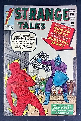 Buy Strange Tales (1951) #111 FN (6.0) 2nd App Doctor Strange 1st App Baron Mordo • 399.75£