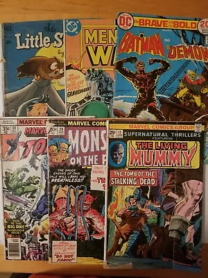 Buy Monsters On The Prowl 26, Living Mummy 13, Brave & Bold 109, And 3 More Lot Sale • 6.32£