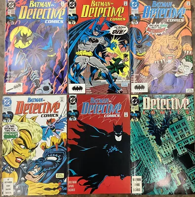 Buy Detective Comics #621-626 DC 1990/91 Comic Books • 15.76£