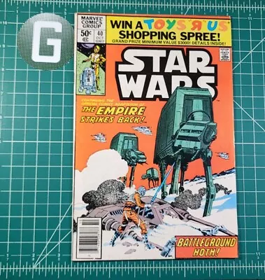 Buy Star Wars #40 (1980) Newsstand 1st Team App Rogue Squadron Marvel Williamson VF • 23.98£