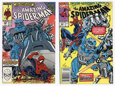 Buy Amazing Spider-Man #329 & #351 NM SET 1st & 2nd App Tri-Sentinel X-Men '97 1990 • 19.76£