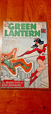 Buy DC Comics Green Lantern 16 1st STAR SAPPHIRE /CAROL FERRIS 1962 FINE + RARE! • 299£