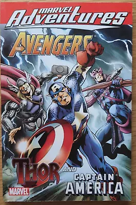 Buy Marvel Adventures Thor And Captain America TPB Paperback Digest Graphic Novel • 9.99£