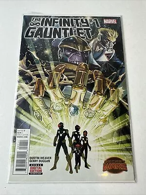 Buy MARVEL The Infinity Gauntlet #1 Secret Wars 2015 Dustin Duggan Thanos Weaver Cov • 9.99£