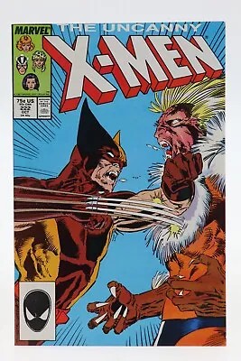 Buy Uncanny X-Men (1963) #222 1st Print Sabretooth VS Wolverine Marc Silvestri NM • 11.86£