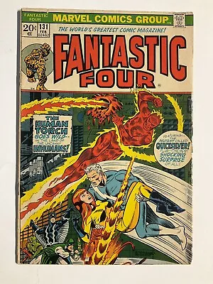 Buy Fantastic Four 131 Fn/vf Fine/very Fine 7.0 Marvel  • 19.79£