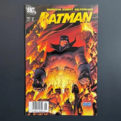 Buy Batman 666 NEWSSTAND 1st Pyg DC 2007 Grant Morrison Comic Book Damian Wayne • 55.93£