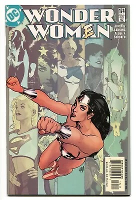 Buy (2001) WONDER WOMAN #174! Adam Hughes Women Of DC Cover! • 11.06£