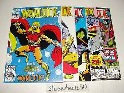 Buy Warlock #1-5 Comic Lot Marvel 1992 Strange Tales 178-181 9-15 Thanos Jim Starlin • 15.80£
