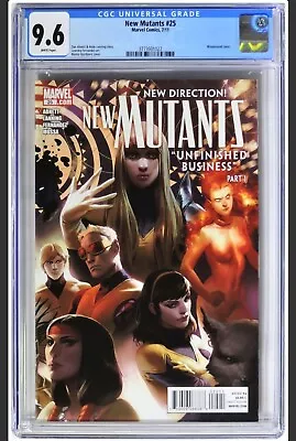 Buy New Mutants #25 (2011) - CGC 9.6 - Djurdjevic Wraparound Cover • 39.53£