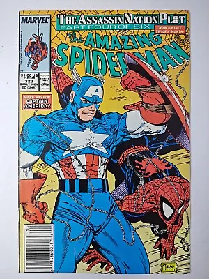 Buy Amazing Spider-Man #323 (1989) Classic McFarlane Cover Newsstand VF/NM • 17.47£
