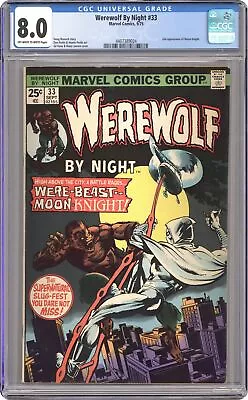 Buy Werewolf By Night #33 CGC 8.0 1975 4407389024 • 184.98£