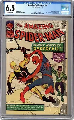 Buy Amazing Spider-Man #16 CGC 6.5 1964 2045270003 • 739.22£