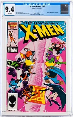 Buy X-MEN #208 CGC 9.4 (Marvel 1986) Hellfire Club & Nimrod Appearance  • 44.61£