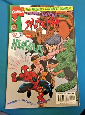 Buy Free P & P; Marvel Team-Up #2, Oct 1997: Spider-Man And Hercules! • 4.99£