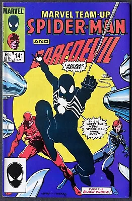 Buy Marvel Team-Up #141 Black Costume Daredevil Higher Grade 1984 • 74.95£