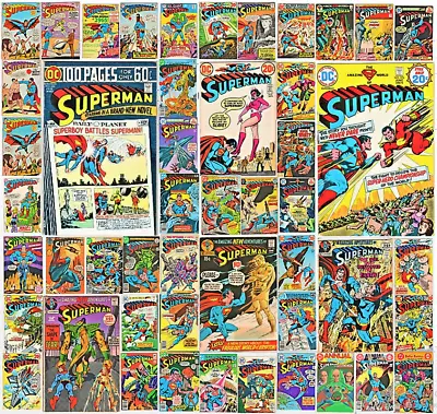 Buy Superman #157 276 386 (1962) HUGE LOT 1st Terra Man 49 BOOK Silver Bronze LOT • 237.17£