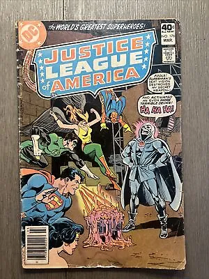 Buy JUSTICE LEAGUE OF AMERICA #176 1980 Zatanna Superman Wonder Woman DICK DILLIN • 5.62£