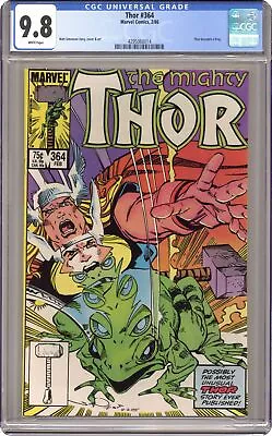 Buy Thor #364 CGC 9.8 1986 4295060014 1st App. Throg (Frog Thor) • 229.28£