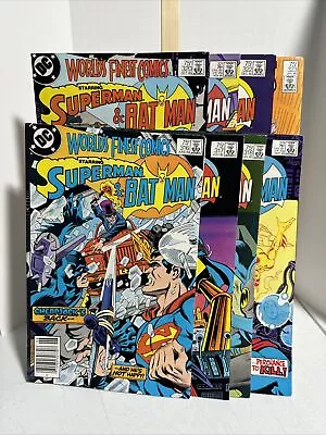 Buy Lot Of 8- Worlds Finest 316-323  Dc Comics Superman Batman 1985 • 19.19£